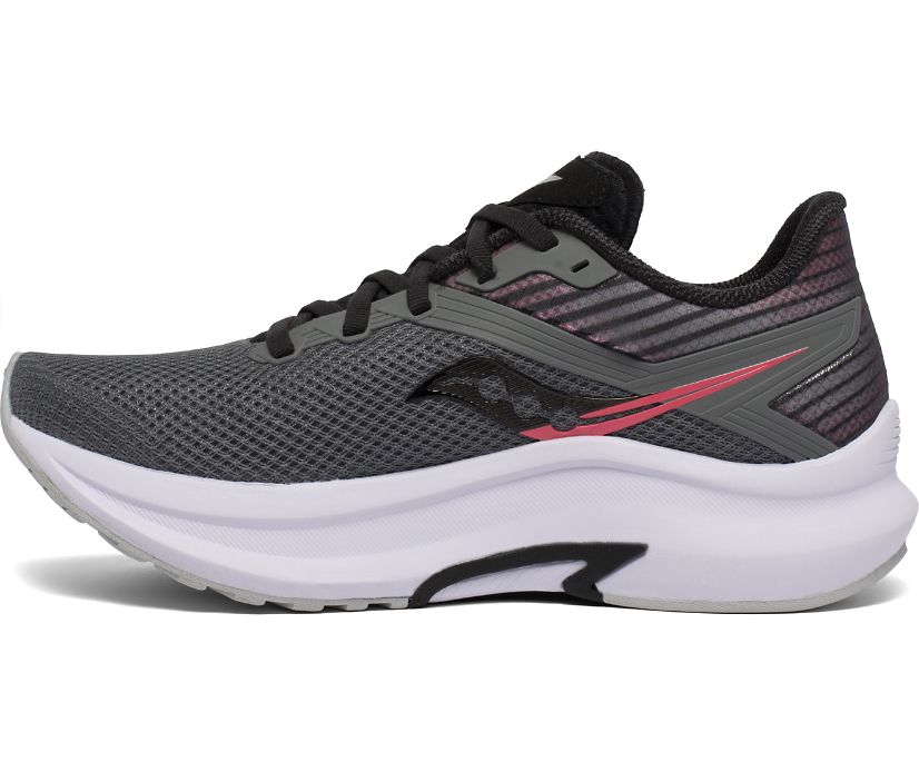 Women's Saucony Axon Running Shoes Grey / Black | Singapore 085UZGT